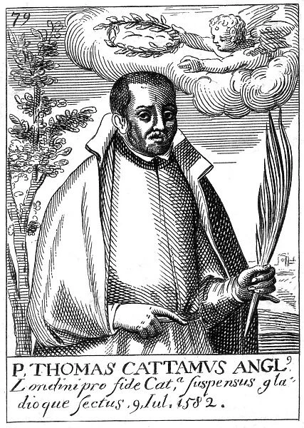 Thomas Cattamus, Martyr