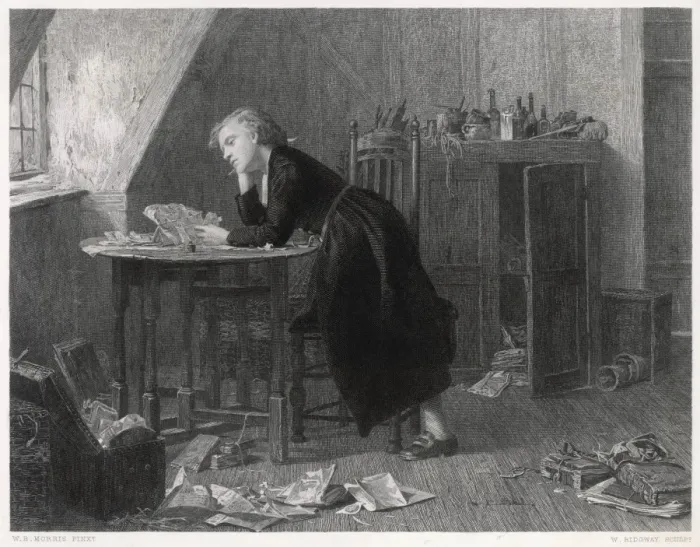 Framed Print : Thomas Chatterton Framed Print : Thomas Chatterton