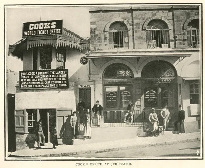 Framed Print : Thomas Cooks office, Jerusalem Framed Print : Thomas Cooks office, Jerusalem