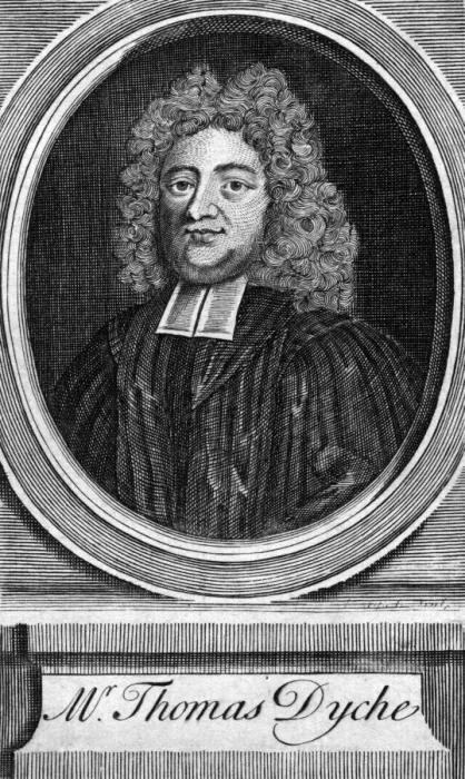 Framed Print : Thomas Dyche, Educator Framed Print : Thomas Dyche, Educator