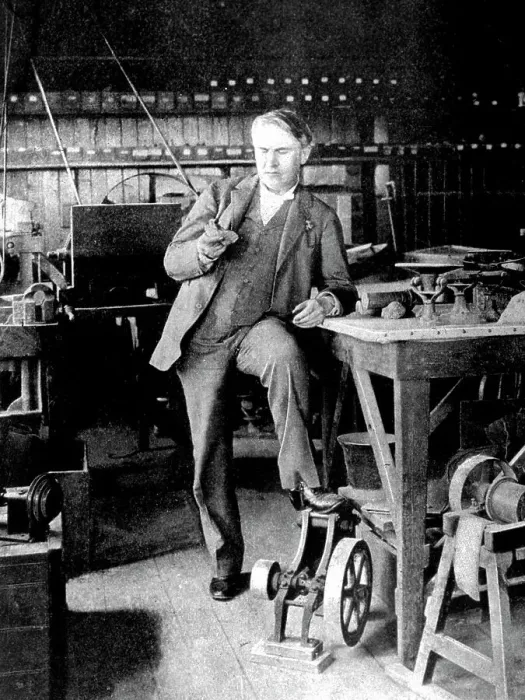 Framed Print : Thomas Edison Framed Print : Thomas Edison