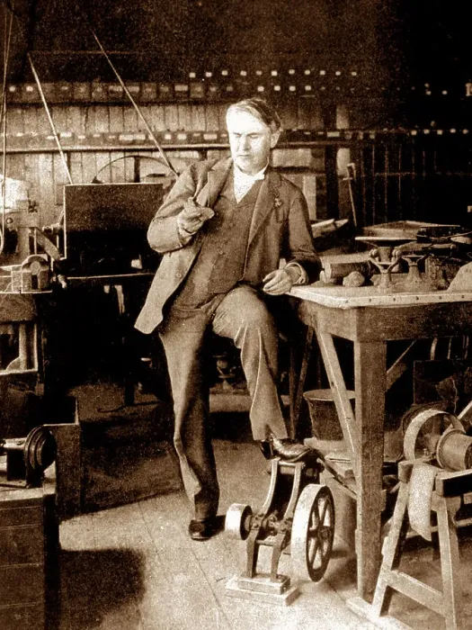 Framed Print : Thomas Edison Framed Print : Thomas Edison