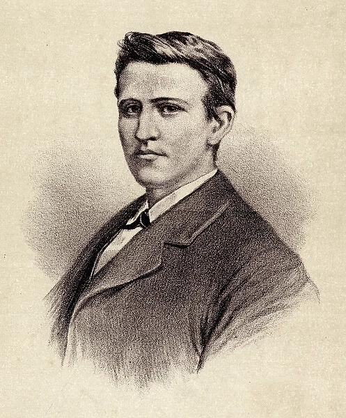 Thomas Edison  /  Young