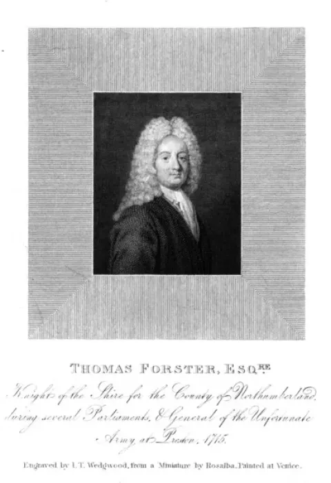 Framed Print : Thomas Forster, Jacobite Framed Print : Thomas Forster, Jacobite