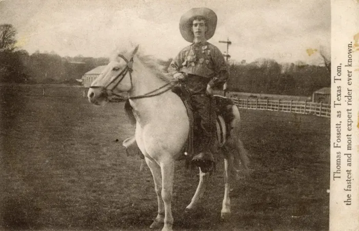 Framed Print : Thomas Fossett - Texas Tom - Rodeo Rider Framed Print : Thomas Fossett - Texas Tom - Rodeo Rider