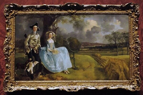 Thomas Gainsborough (1727-1788). Mr and Mrs Andrews. About 1