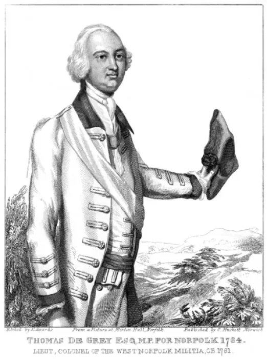 Framed Print : Thomas De Grey Framed Print : Thomas De Grey