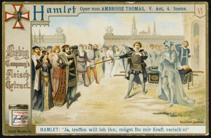 Framed Print : Thomas / Hamlet / Liebig 6 Framed Print : Thomas / Hamlet / Liebig 6