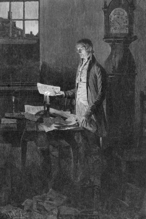 Framed Print : Thomas Jefferson / Decl In Framed Print : Thomas Jefferson / Decl In