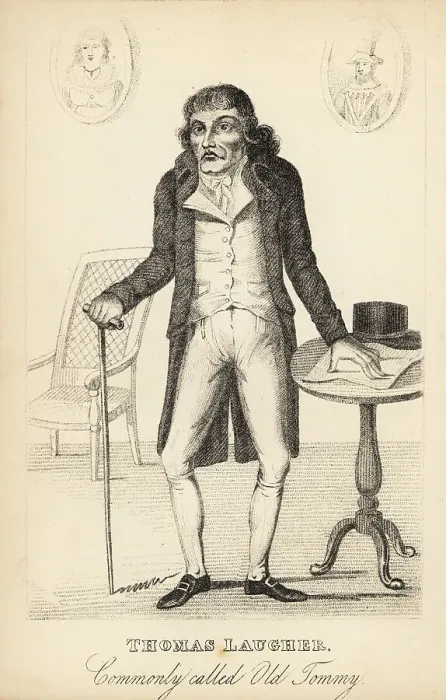 Framed Print : Thomas Laugher, commonly called Old Tommy, 1700-1812 Framed Print : Thomas Laugher, commonly called Old Tommy, 1700-1812