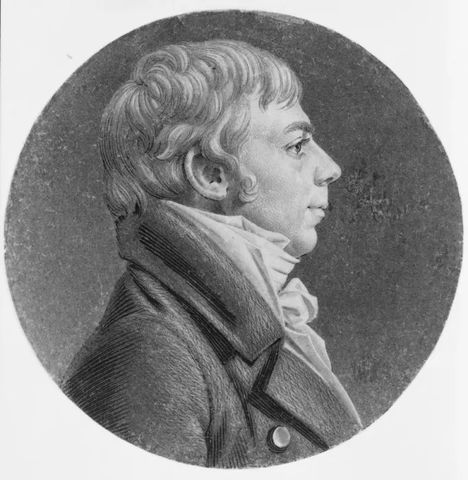 Framed Print : Thomas Lowndes, head-and-shoulders portrait, right profile Framed Print : Thomas Lowndes, head-and-shoulders portrait, right profile