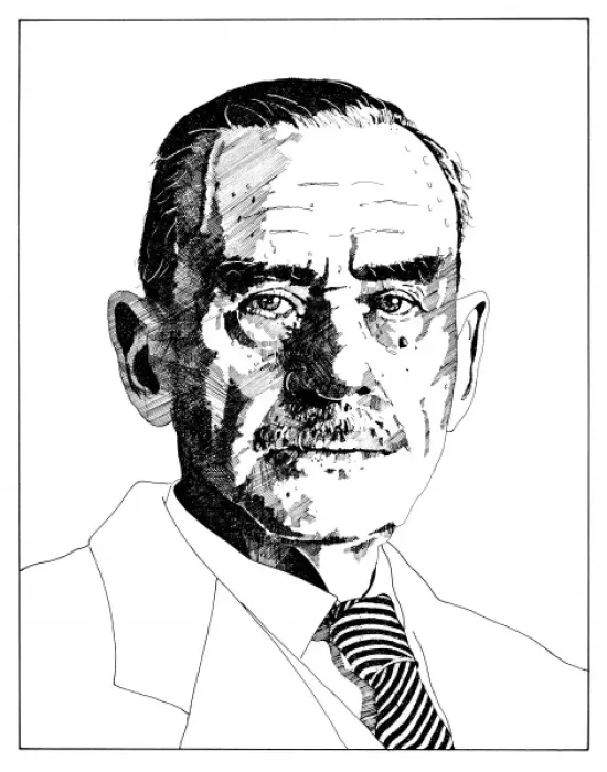 Framed Print : Thomas Mann / Morgan 2 Framed Print : Thomas Mann / Morgan 2