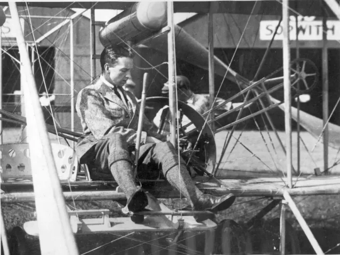Framed Print : Thomas Octave Murdoch Sopwith (1888-1989) Framed Print : Thomas Octave Murdoch Sopwith (1888-1989)
