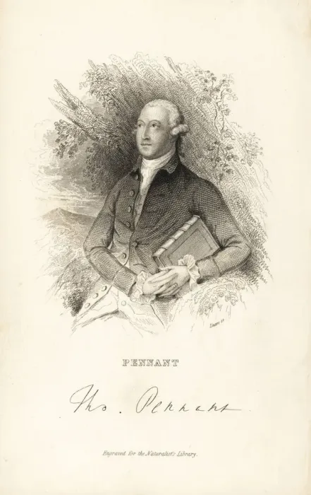 Framed Print : Thomas Pennant, Welsh natural historian Framed Print : Thomas Pennant, Welsh natural historian