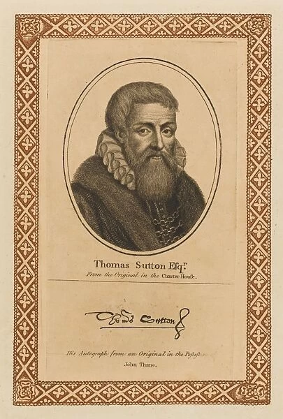 Thomas Sutton. THOMAS SUTTON - statesman and merchant venturer
