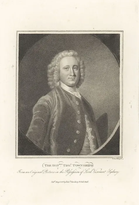 Framed Print : Thomas Townshend, British Whig politician, 1701-1780 Framed Print : Thomas Townshend, British Whig politician, 1701-1780