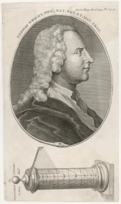 Framed Print : Thomas Wright / Scientist Framed Print : Thomas Wright / Scientist