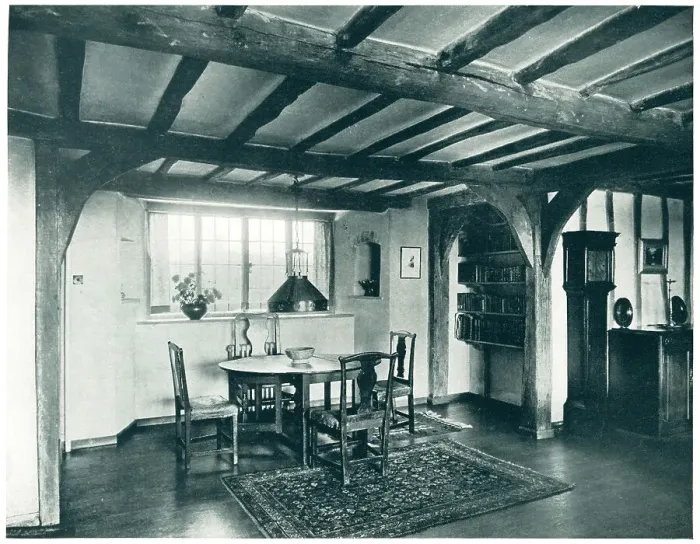 Framed Print : Thorndyke Hall Dining Recess, Cambridge Framed Print : Thorndyke Hall Dining Recess, Cambridge