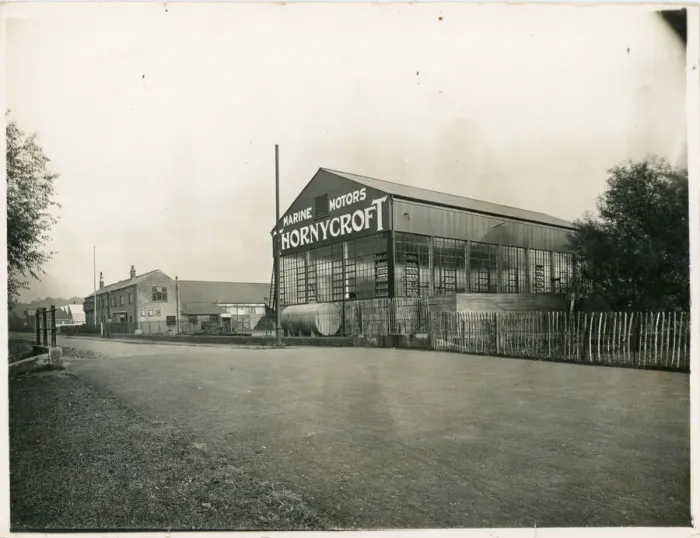 Framed Print : Thornycroft Marine Motors site Framed Print : Thornycroft Marine Motors site