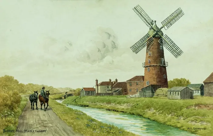 Framed Print : Thorpe Mill, Mablethorpe, Lincolnshire Framed Print : Thorpe Mill, Mablethorpe, Lincolnshire