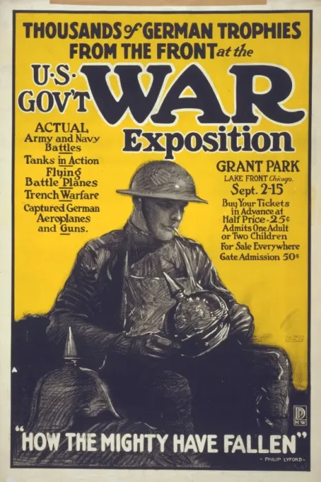Framed Print : Thousands of German trophies from the front at the US gov t Framed Print : Thousands of German trophies from the front at the US gov t