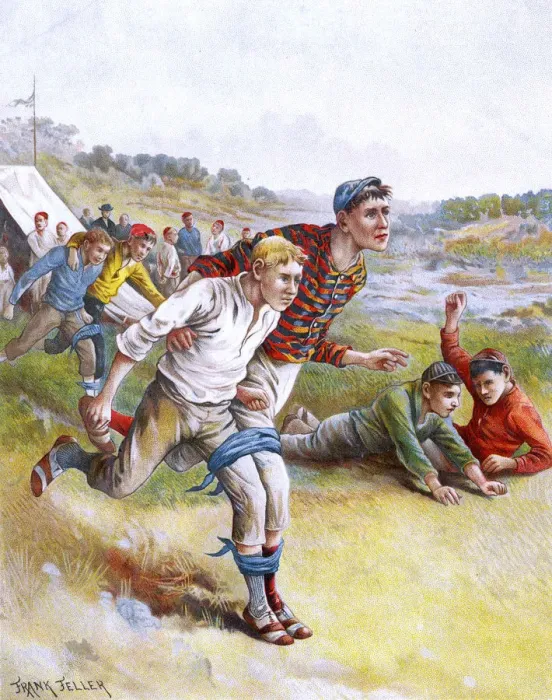 Framed Print : THREE-LEGGED RACE Framed Print : THREE-LEGGED RACE