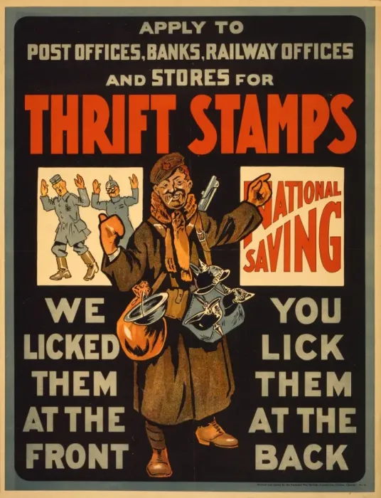 Framed Print : Thrift stamps. We licked them at the front, you lick them Framed Print : Thrift stamps. We licked them at the front, you lick them