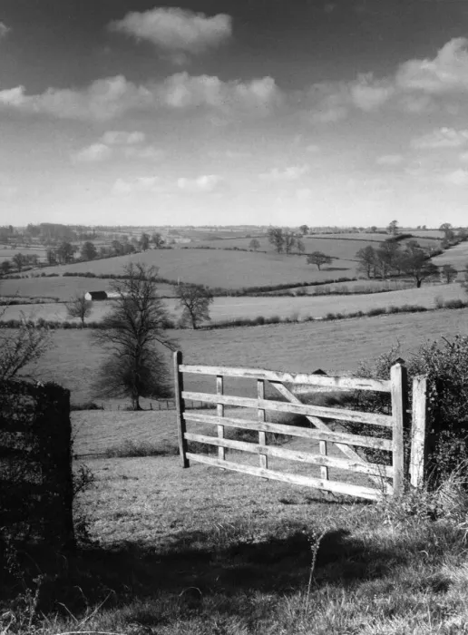 Framed Print : Thro the gate, a glimpse of typical Northamptonshire, England, countryside Framed Print : Thro the gate, a glimpse of typical Northamptonshire, England, countryside