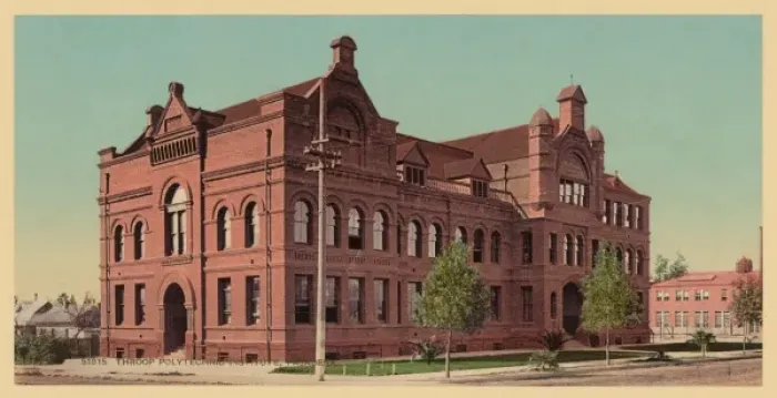 Framed Print : Throop Polytechnic Institute, Pasadena Framed Print : Throop Polytechnic Institute, Pasadena