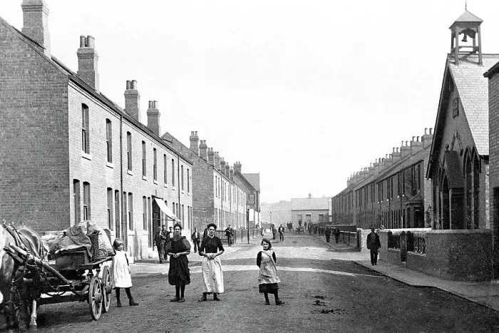 Framed Print : Thurnscoe Lidgett Lane early 1900s Framed Print : Thurnscoe Lidgett Lane early 1900s