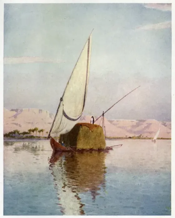 Framed Print : Tibbin Boat with Straw Framed Print : Tibbin Boat with Straw