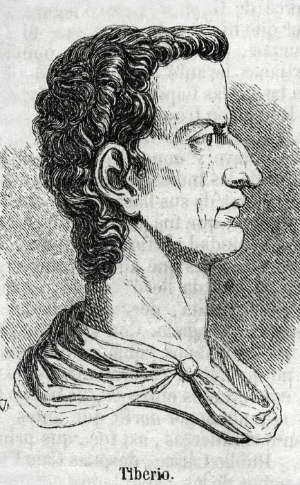 Framed Print : Tiberius (42 BC-37 AD). Emperor from 14 AD to 37 AD Framed Print : Tiberius (42 BC-37 AD). Emperor from 14 AD to 37 AD