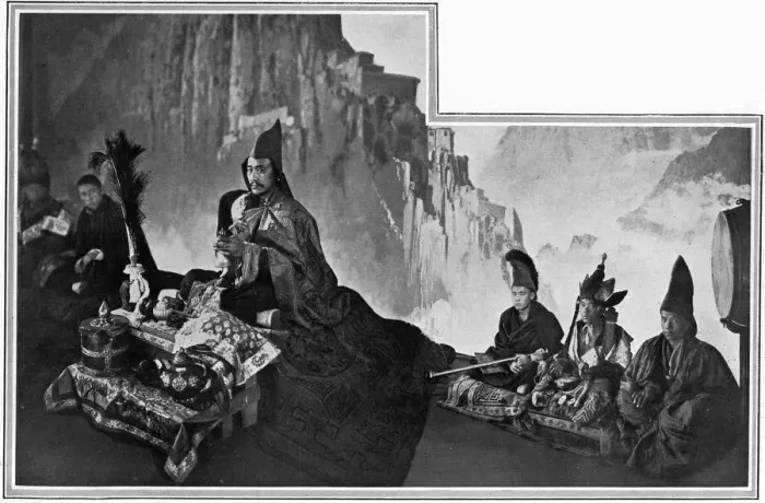 Framed Print : Tibetan Music at the Scala Theatre Framed Print : Tibetan Music at the Scala Theatre