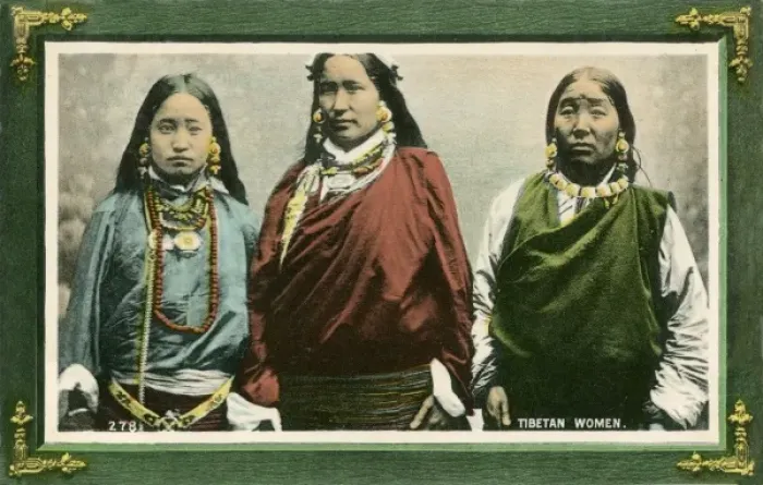 Framed Print : Tibetan Women Framed Print : Tibetan Women