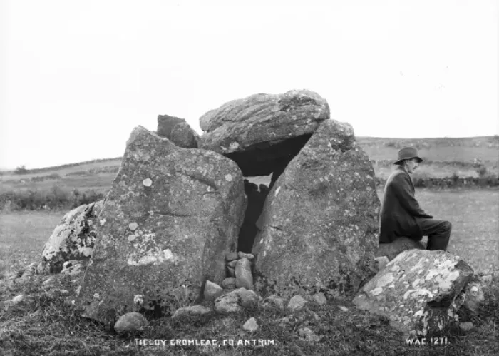 Framed Print : Ticloy Cromlech, Co. Antrim Framed Print : Ticloy Cromlech, Co. Antrim