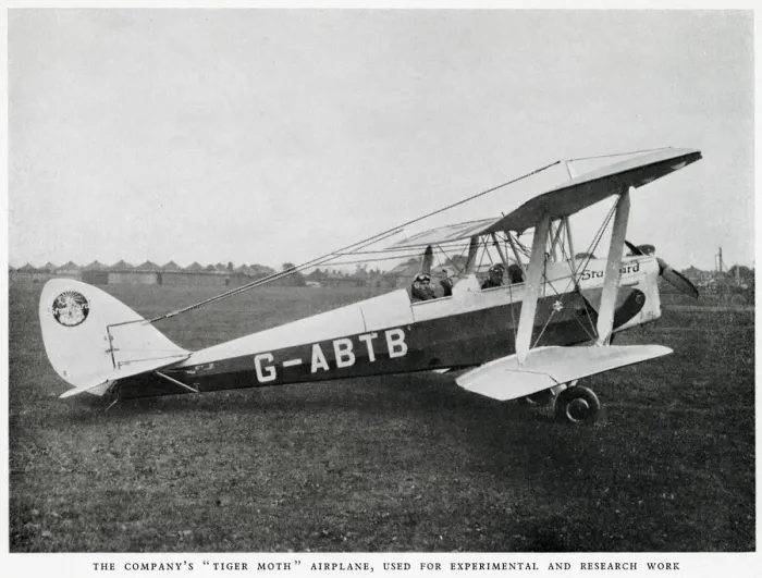 Framed Print : Tiger Moth aeroplane G-ABTB, used for research Framed Print : Tiger Moth aeroplane G-ABTB, used for research