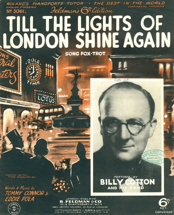 Framed Print : Till The Lights Of London Shine Again Framed Print : Till The Lights Of London Shine Again