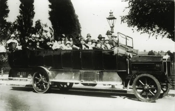Framed Print : Tilling Stevens Vintage Charabanc Framed Print : Tilling Stevens Vintage Charabanc
