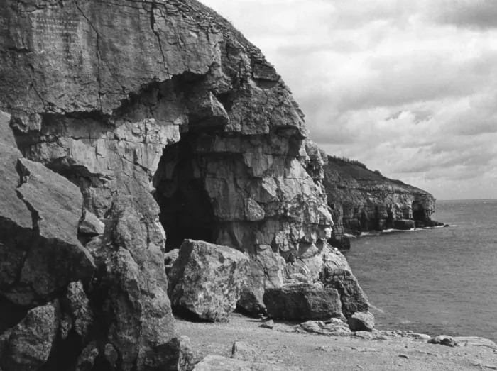 Framed Print : Tilly Whim Caves Framed Print : Tilly Whim Caves