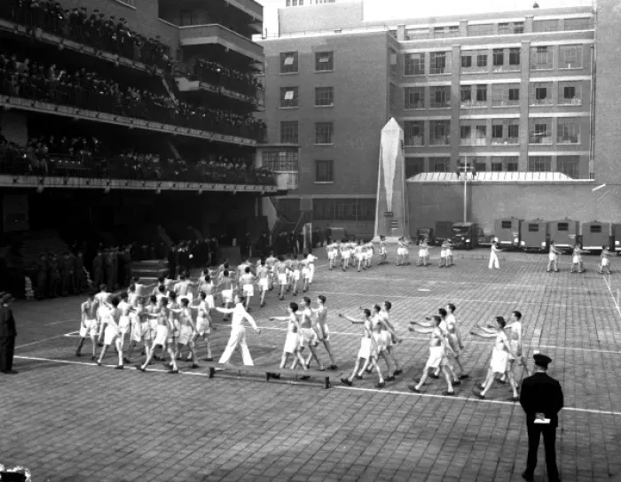 Framed Print : Part Time Competition at the Lambeth HQ Building, WW2 Framed Print : Part Time Competition at the Lambeth HQ Building, WW2