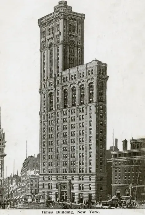 Framed Print : Times Building, New York Framed Print : Times Building, New York