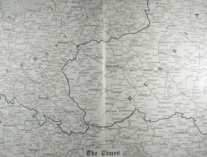 Framed Print : Times War Atlas - WWI maps Framed Print : Times War Atlas - WWI maps