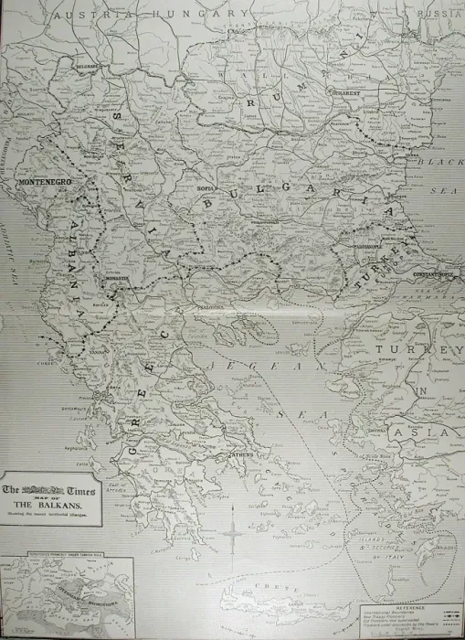 Framed Print : Times War Atlas - WWI maps Framed Print : Times War Atlas - WWI maps