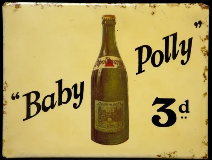 Framed Print : Tin Sign Date: circa 1950s Framed Print : Tin Sign Date: circa 1950s