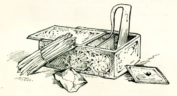 Framed Print : Tinder Box, before matches were widely used Framed Print : Tinder Box, before matches were widely used