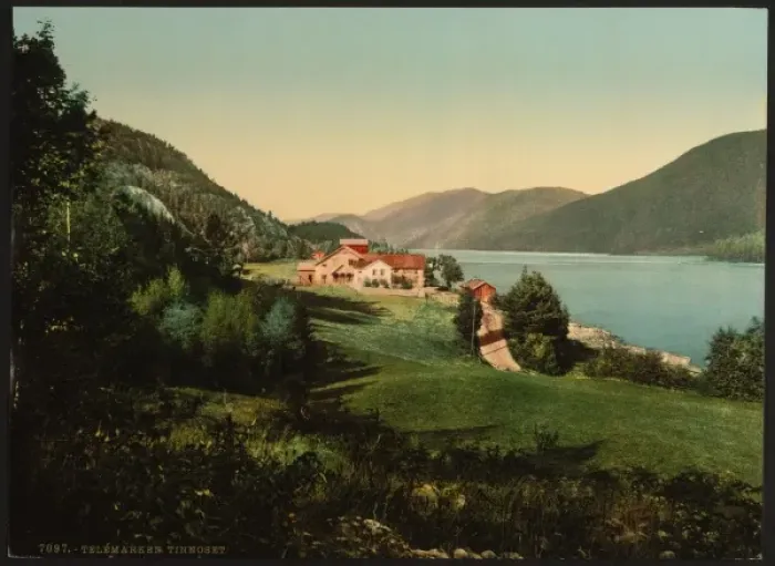 Framed Print : Tinnoset, Telemarken (i. e, Telemark), Norway Framed Print : Tinnoset, Telemarken (i. e, Telemark), Norway