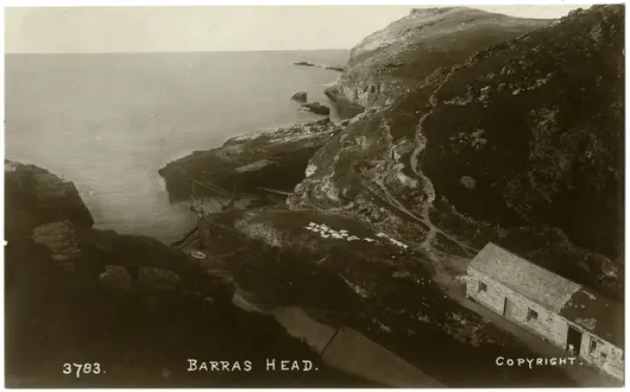 Framed Print : Tintagel Castle, Barras Head, Cornwall, England Framed Print : Tintagel Castle, Barras Head, Cornwall, England