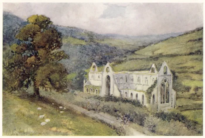 Framed Print : Tintern Abbey / 1908 Framed Print : Tintern Abbey / 1908