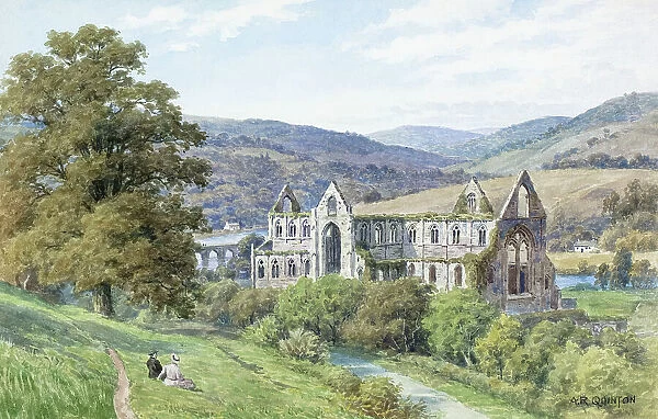 Tintern Abbey, Wye Valley, Monmouthshire, South Wales