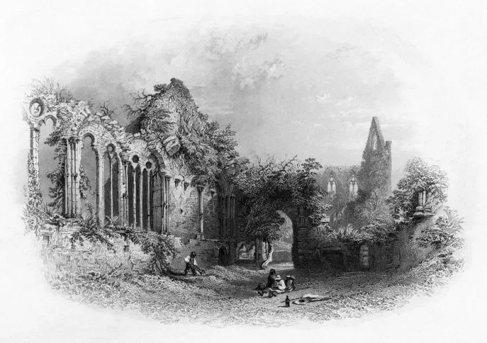 Framed Print : Tintern / Refectory Framed Print : Tintern / Refectory